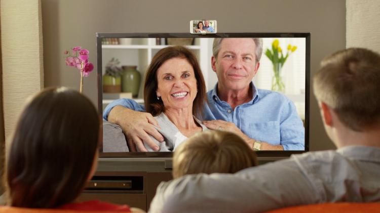 TellyMount Smart Phone Television Mount For Easy TV Video Calling