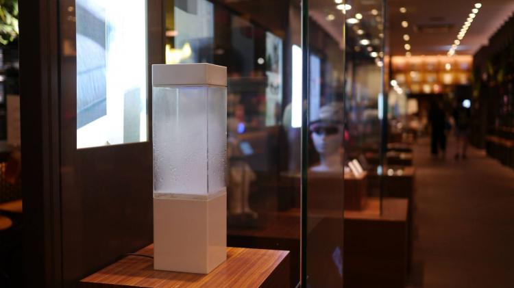 Tempescope Weather Visualizer - Box simulates real rain, clouds, fog, thunderstorms, lightning, sunshine in self contained box