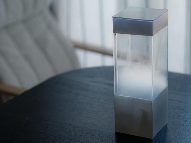 Tempescope Weather Visualizer - Box simulates real rain, clouds, fog, thunderstorms, lightning, sunshine in self contained box