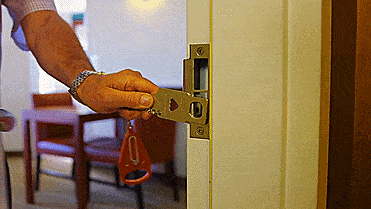 AddALock Temporary Portable Door Lock Lets You Lock Any Door