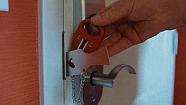 AddALock Temporary Portable Door Lock Lets You Lock Any Door