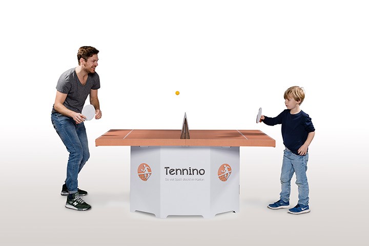 Cardboard Ping Pong Table