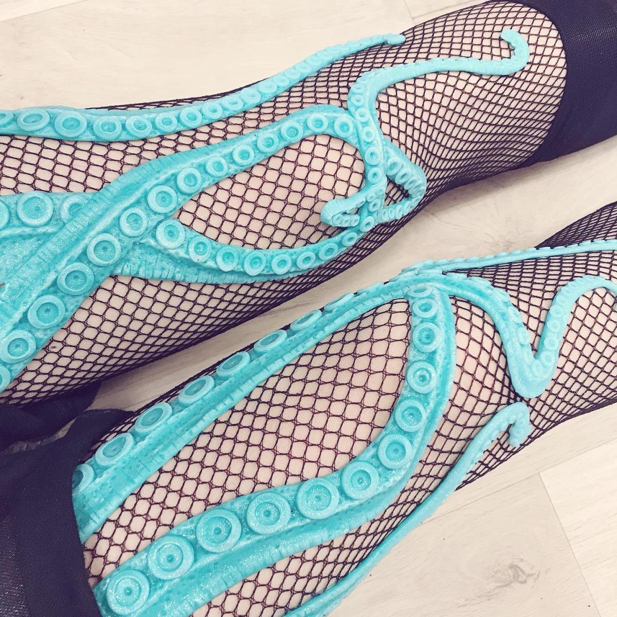 Tentacle Tights - Octopus Tights - Ursula Tights - Sea-Creature Tights