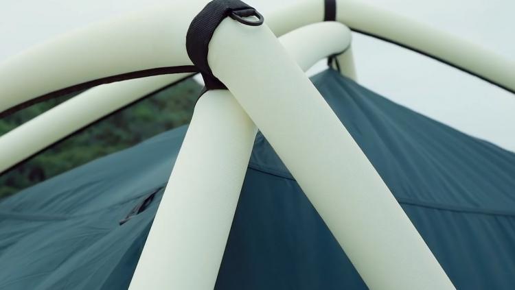 TentTube Inflatable Tent Sets Up In Seconds - Hand pump inflatable camping tent