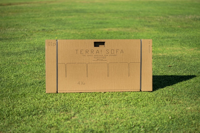 Terra! - Natural Grass Chairs Made Into Your Lawn - Grass furniture