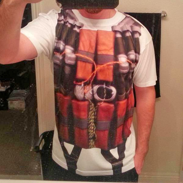 Bomb T-Shirt - Terrorist T-Shirt - Dynamite T-Shirt