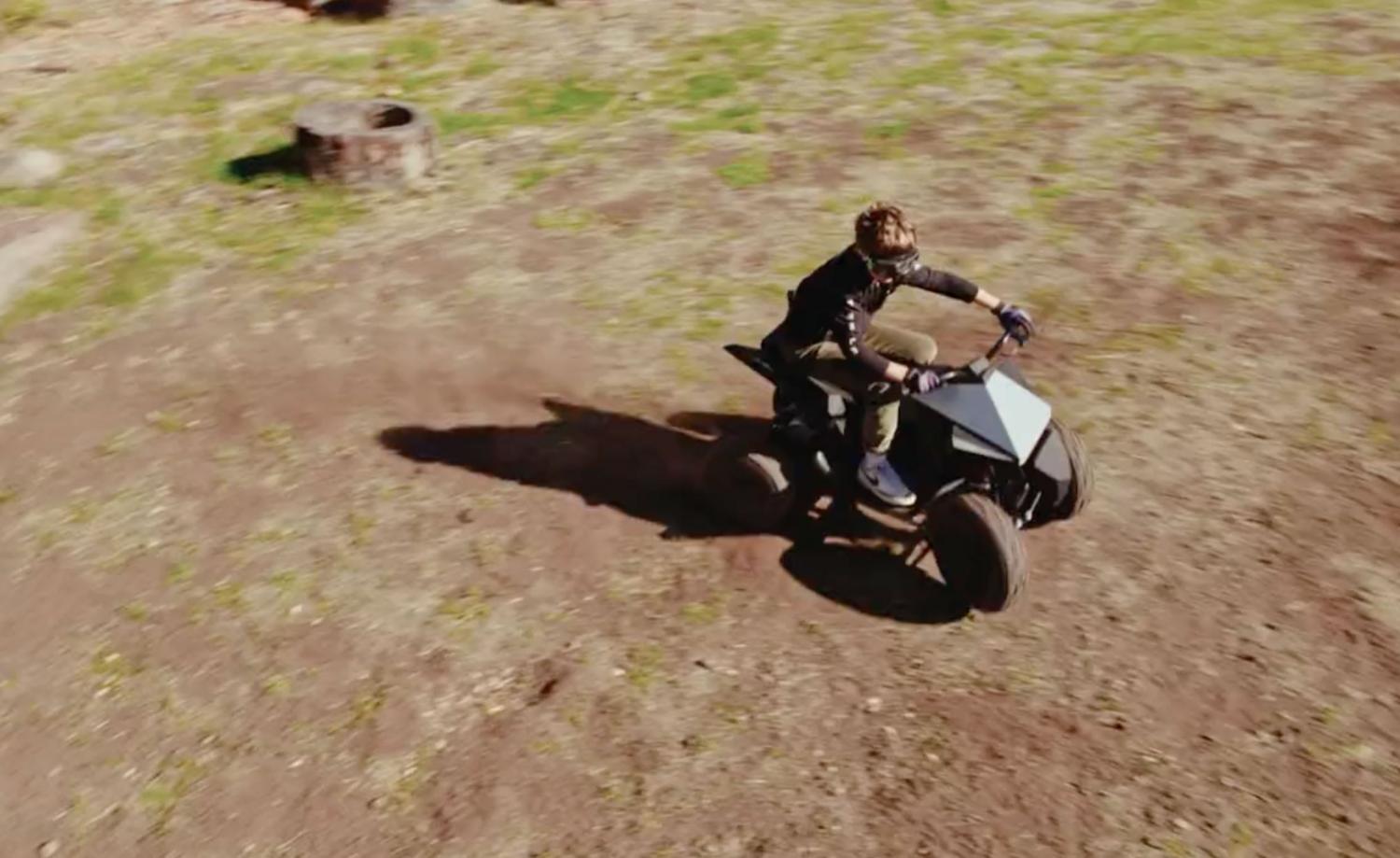Tesla Cyberquad Electric ATV For Kids - Designed after cybertruck