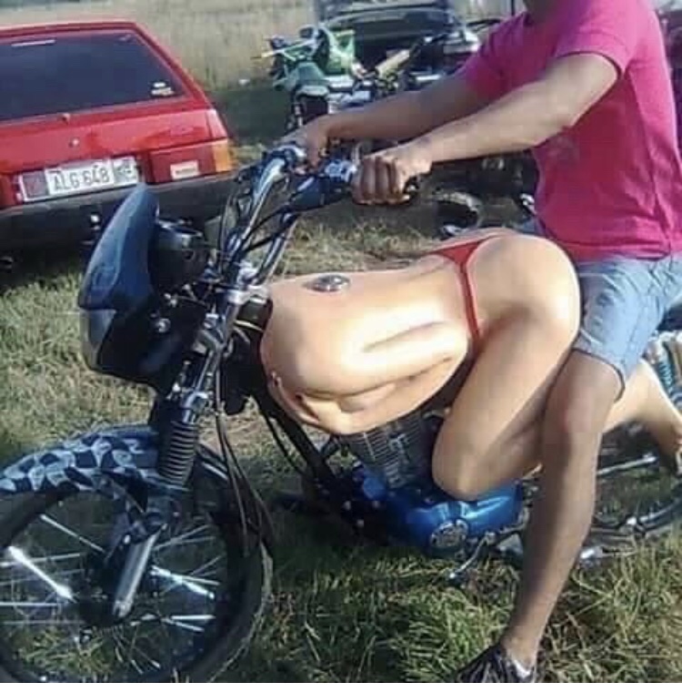 woman figure motorcycle