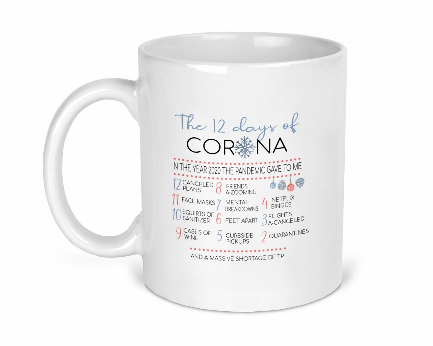 The 12 Days Of Corona Christmas Ornament