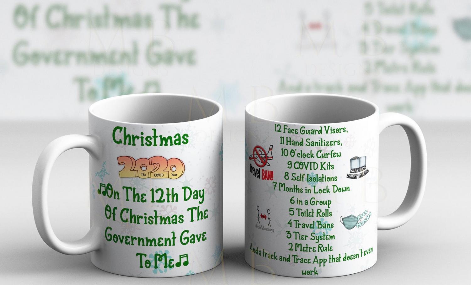 The 12 Days Of Corona Christmas Ornament