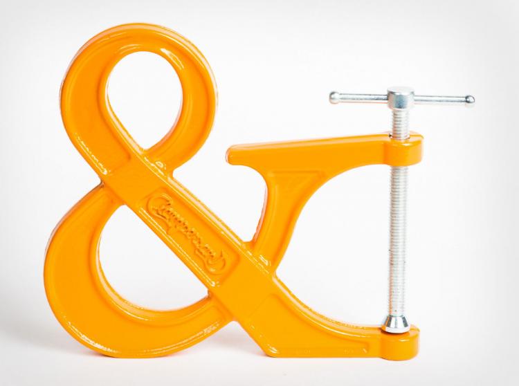 Clampersand Ampersand Clamp - Orange