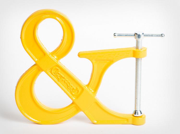 Clampersand Ampersand Clamp - Yellow