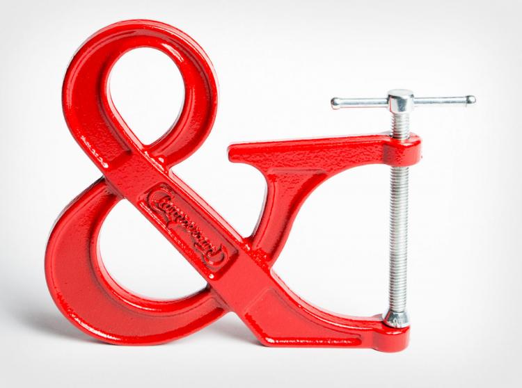 Clampersand Ampersand Clamp - Red