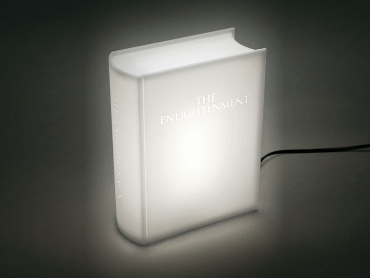 Enlightenment Lamp - Book Shaped Light