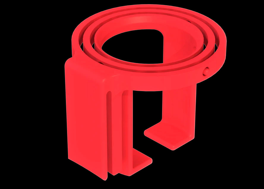Beer Gimbal Drink Stabilizer - Stabilizes your beer while you wear it on your hip