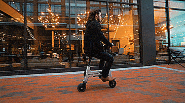 HIMO Folding E-Bike Collapses Down To Fit In Your Backpack - Tiny folding electric scooter