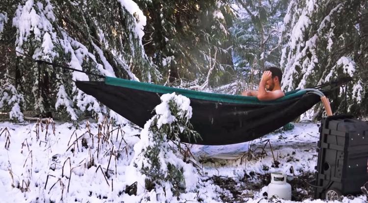 Hydro Hammock - Hot Tub In a Hammock