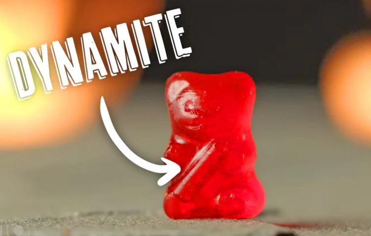 Lil' Nitro Is The World's Hottest Gummy Bear - spiciest candy gummy bear