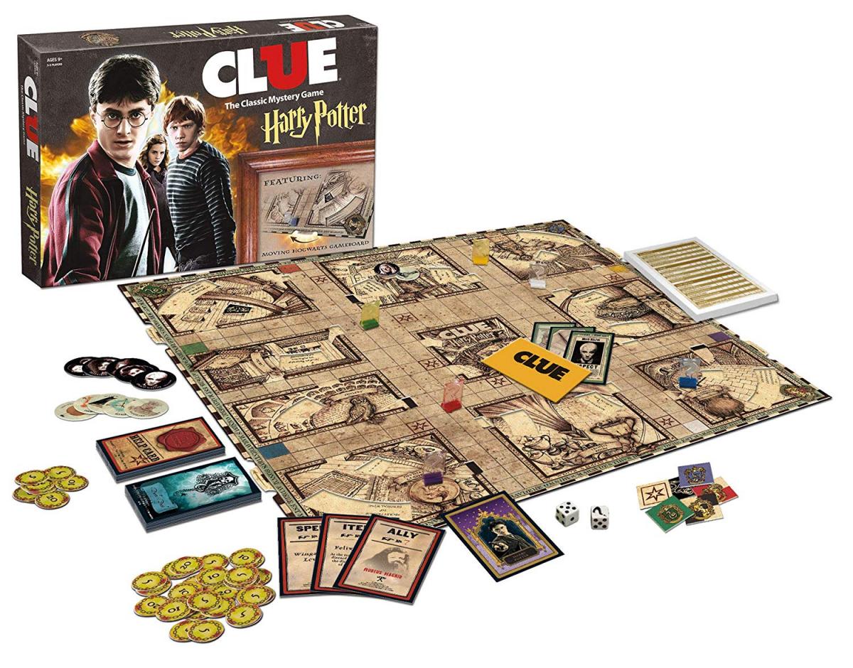 Harry Potter Clue Board Game - Clue Harry Potter Edition