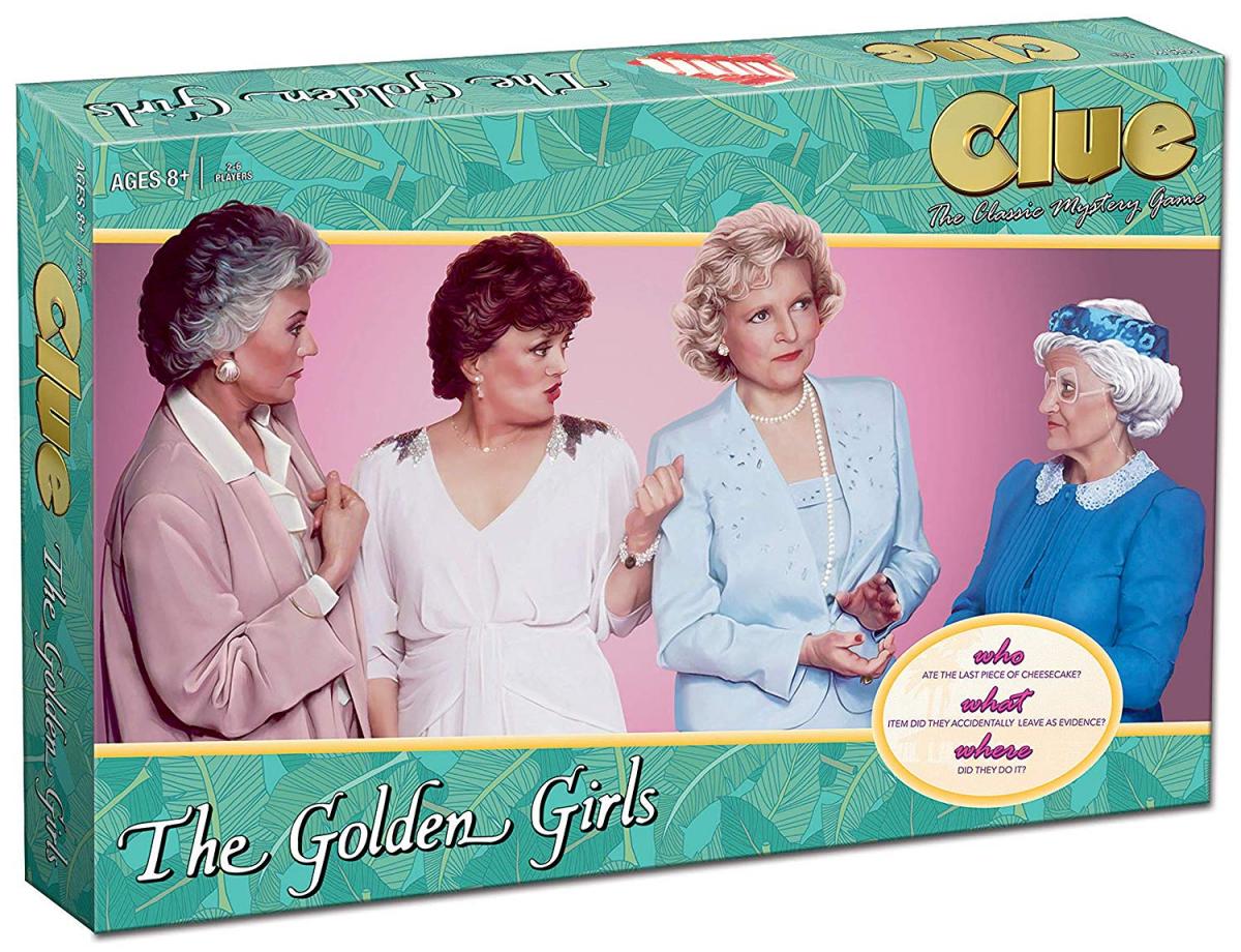 The Golden Girls Clue Board Game - Clue The Golden Girls Edition