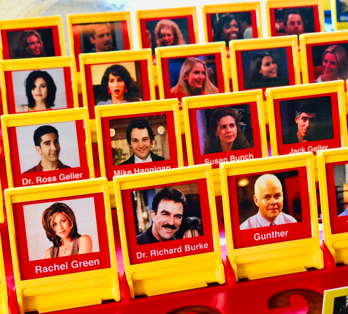 Friends Guess Who Board Game