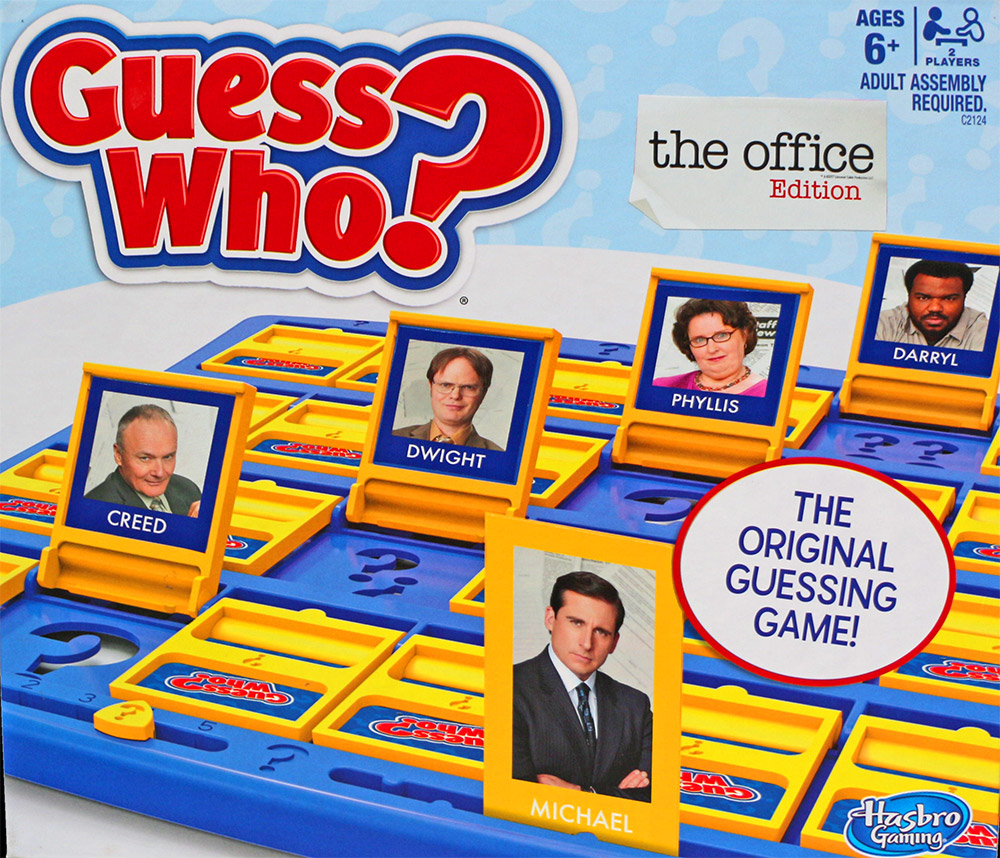 The Office Guess Who Board Game