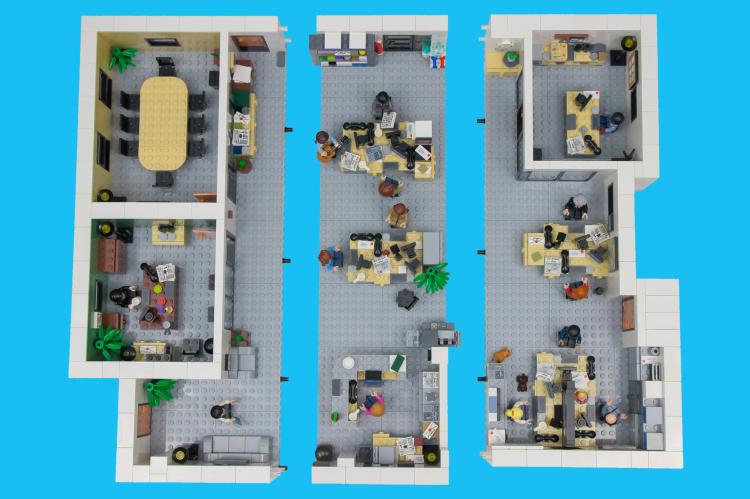 The Office LEGO Set