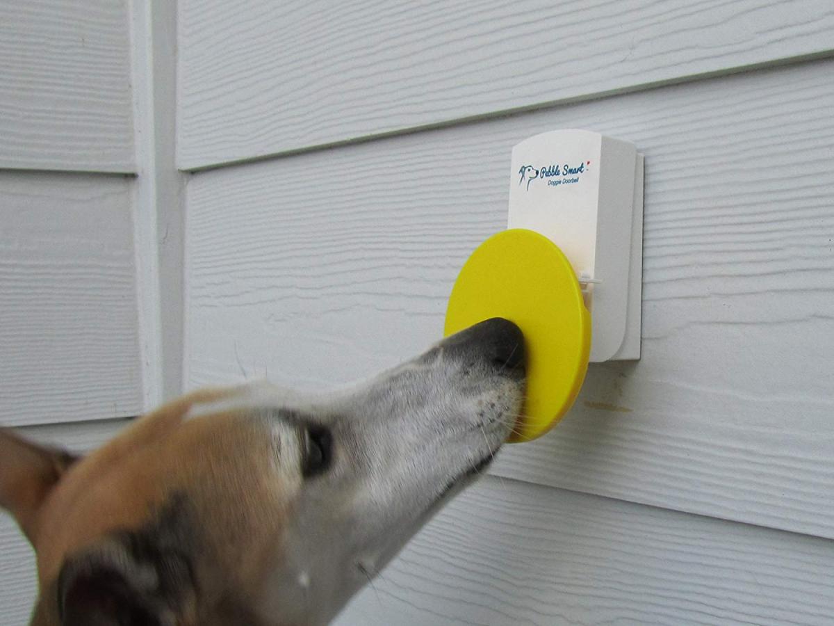 Pebble Smart Doggie Doorbell - Remote doorbell for your dog