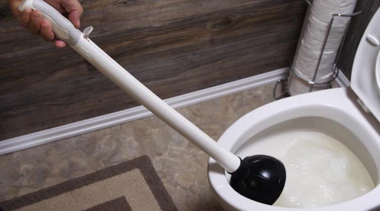 Python Plunger Toiler plunger with a snake head combo