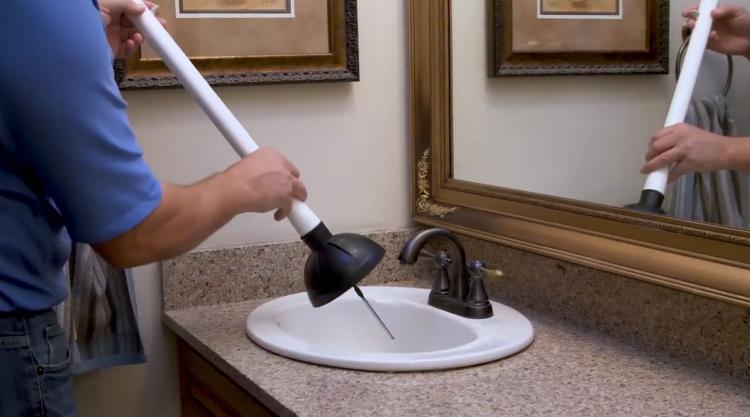 Python Plunger Toiler plunger with a snake head combo