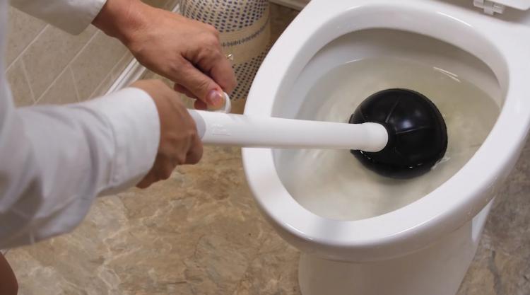 Python Plunger Toiler plunger with a snake head combo