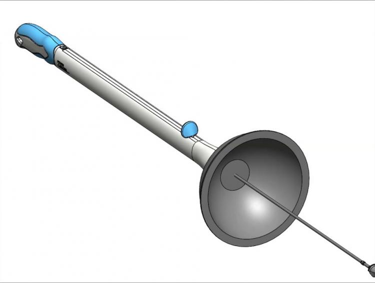 Python Plunger Toiler plunger with a snake head combo