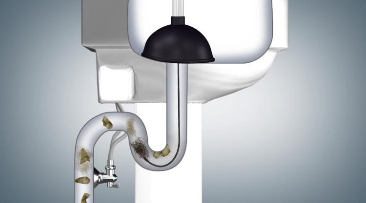 Python Plunger Toiler plunger with a snake head combo