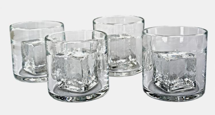 The Rocks Cube Glass