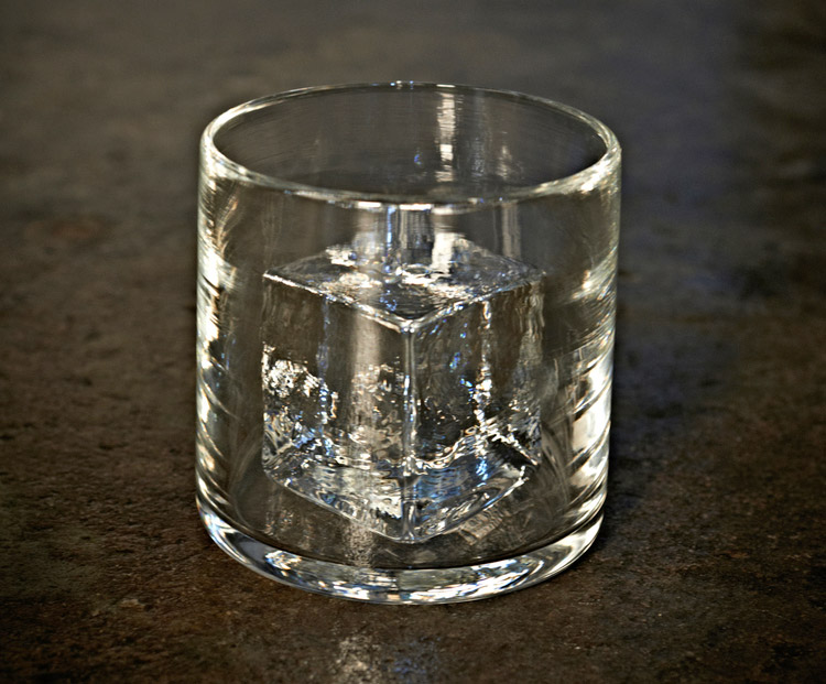 The Rocks Cube Glass