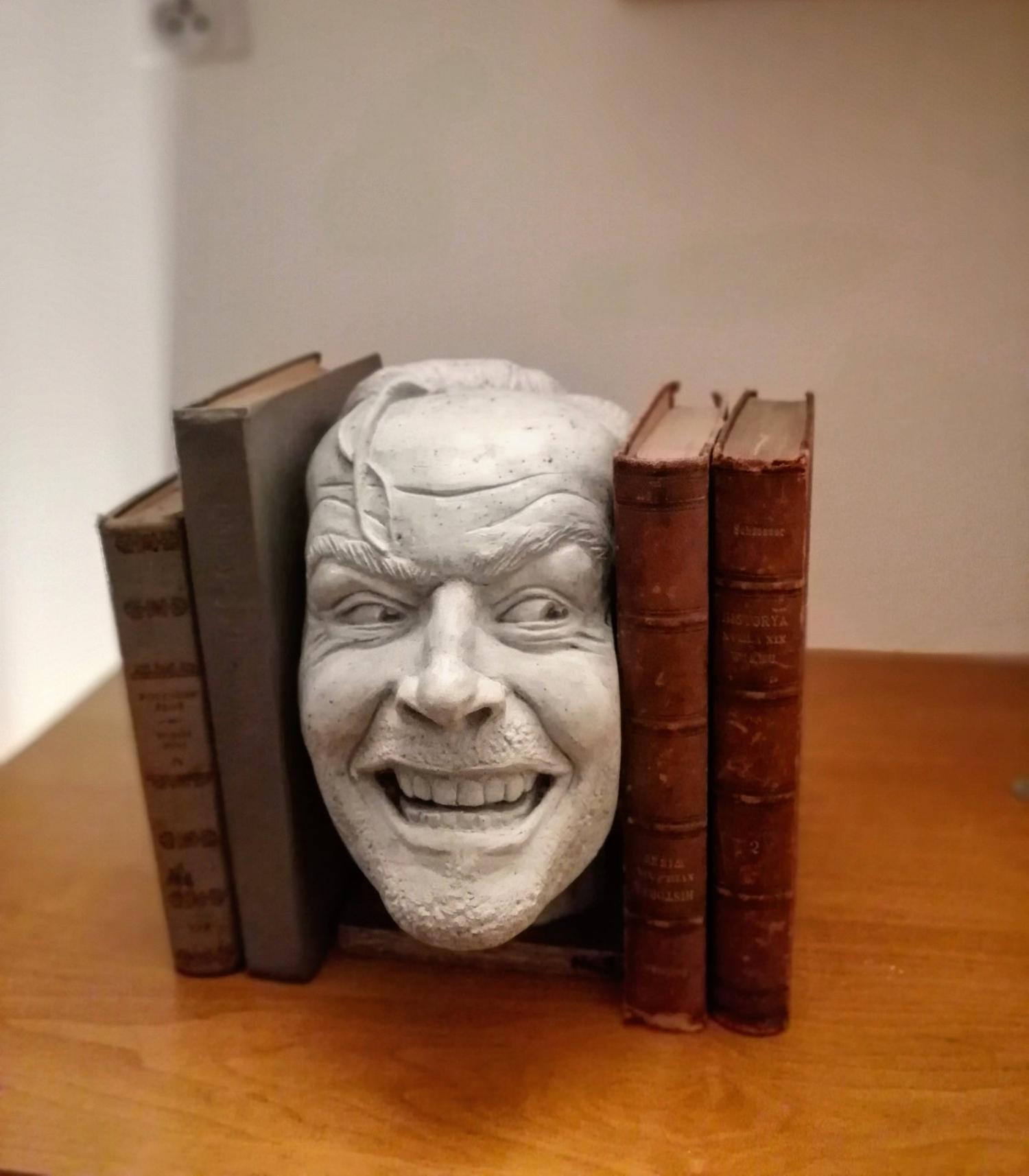 Jack Nicholson  Here's Johnny The Shining Bookend