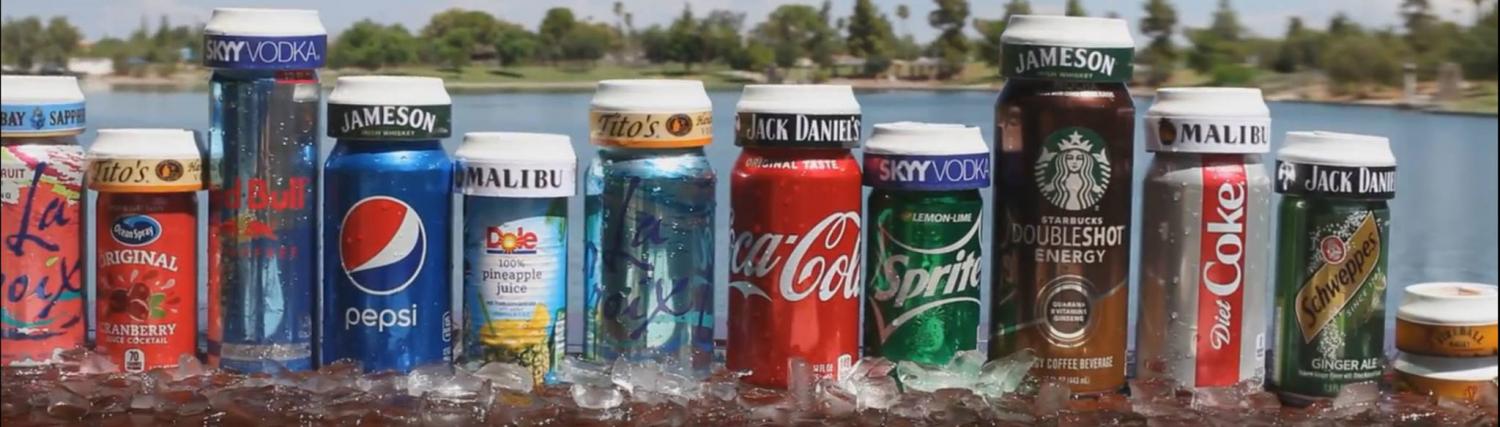 Spirit Top Alcohol Pods Turn Any Can Into Mixed Alcoholic Drink
