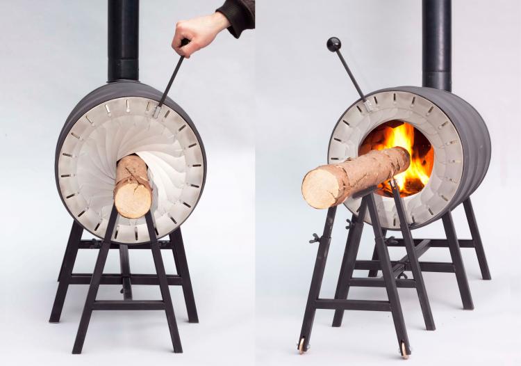 Spruce Stove Burns an Entire Tree