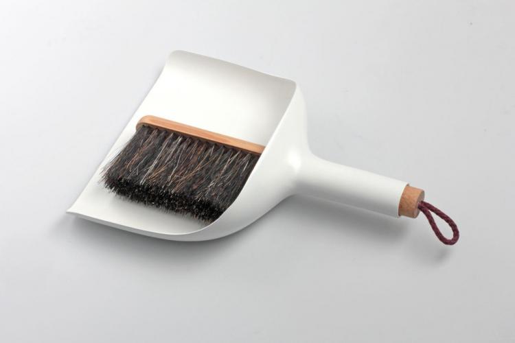 Sweeper and Funnel Dustpan with a Funnel