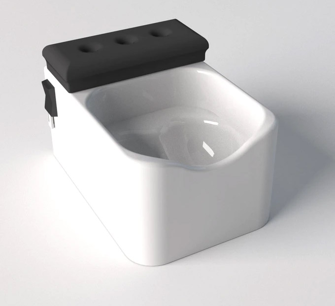 Testicuzzi Jacuzzi For Your Balls - Mini scrotum bubbling hot tub