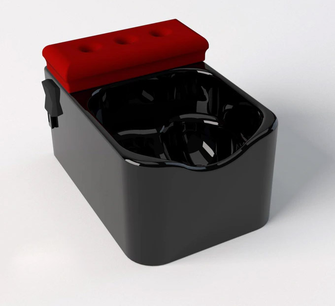 Testicuzzi Jacuzzi For Your Balls - Mini scrotum bubbling hot tub