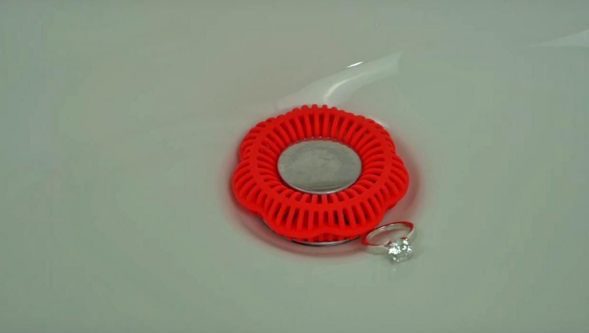 Tub Ring Instant Bath Tub Hair Catcher