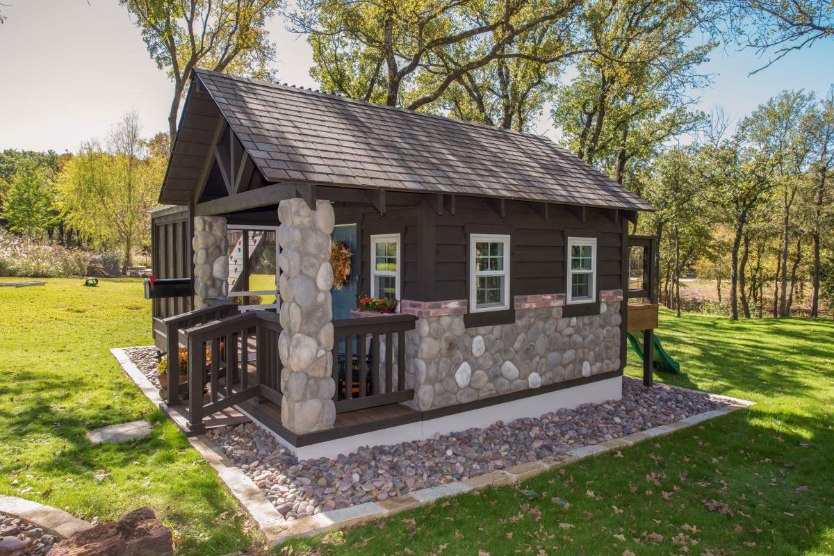 The Ultimate She Shed - Best she shed design with outdoor kids play area