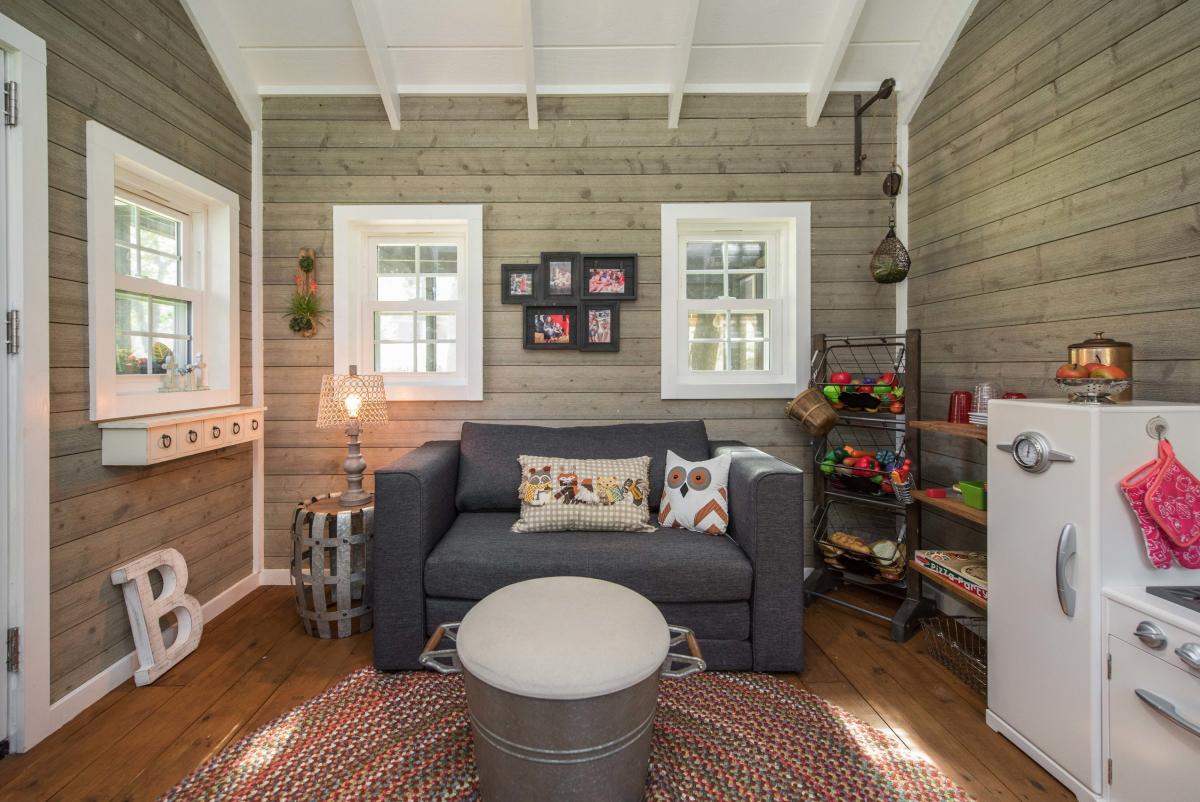 The Ultimate She Shed - Best she shed design with outdoor kids play area