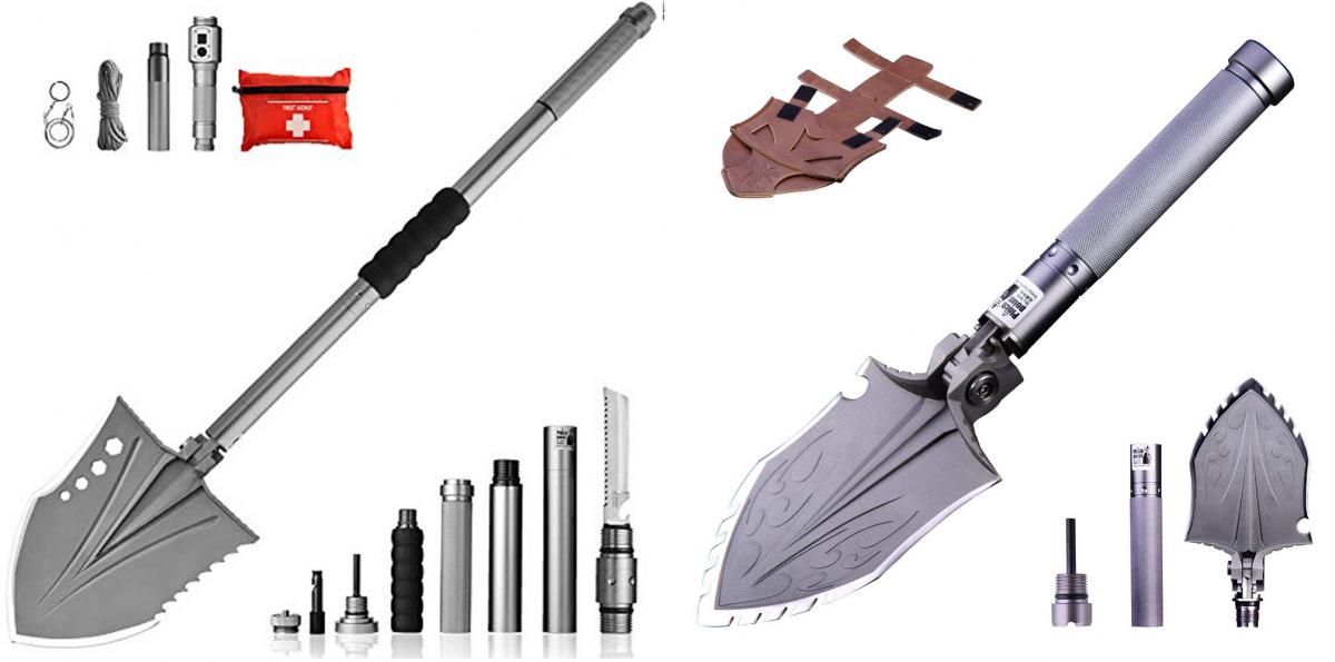 Ultimate Survival Tool 23-in-1 Multi-Purpose Folding Shovel