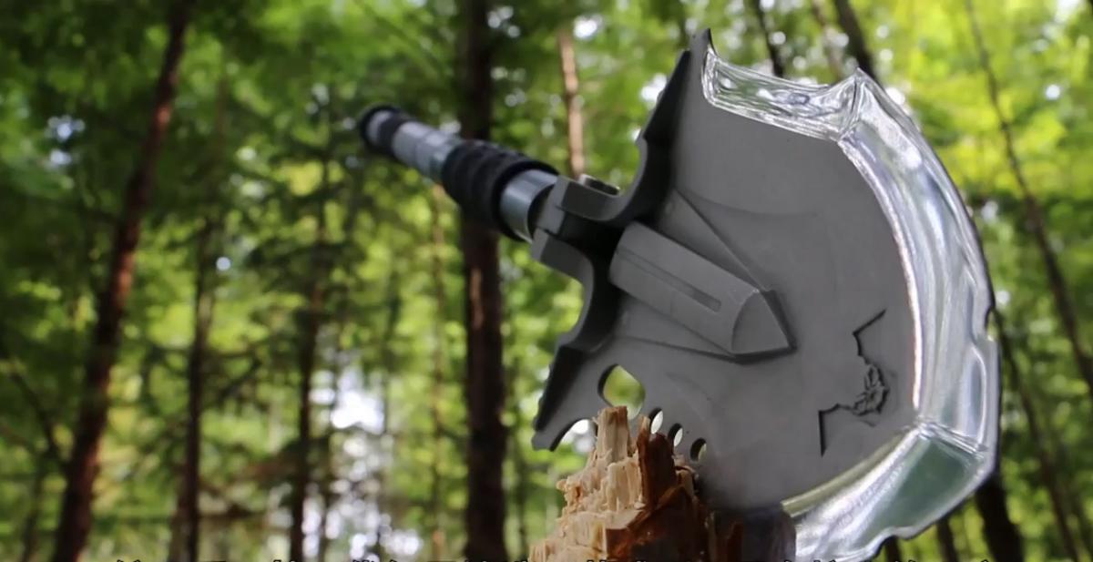 Ultimate Survival Tool 23-in-1 Multi-Purpose Folding Shovel