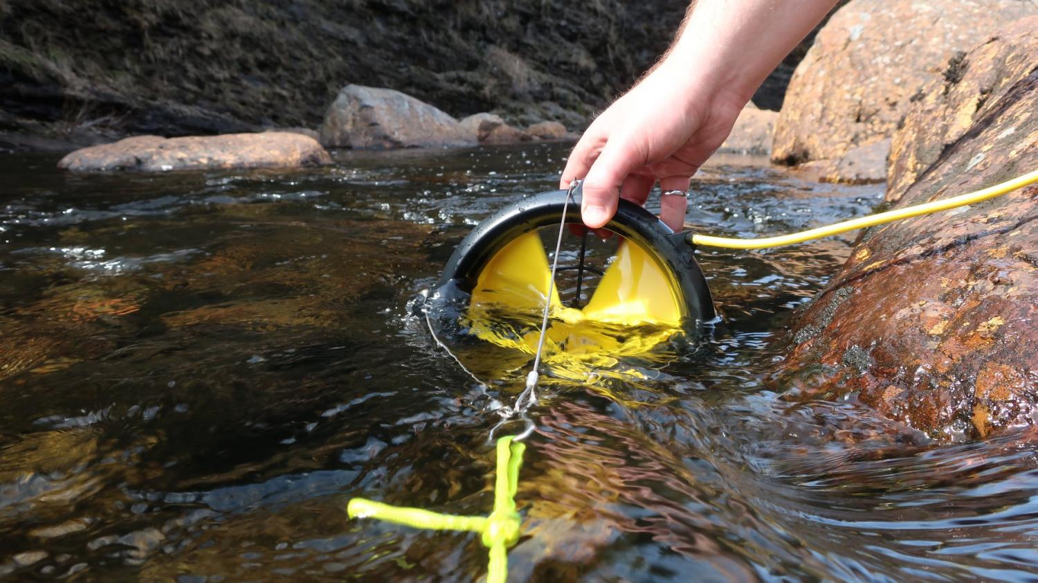 Waterlily water turbine - Off-grid wind and water turbine