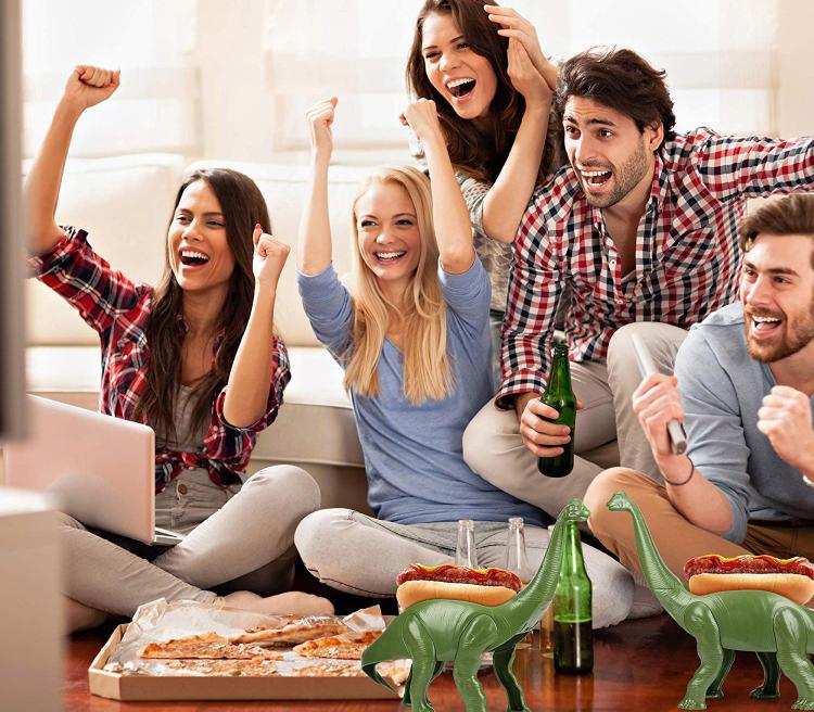 Weeniesaurus Dinosaur Shaped Snack and Hot Dog Holder