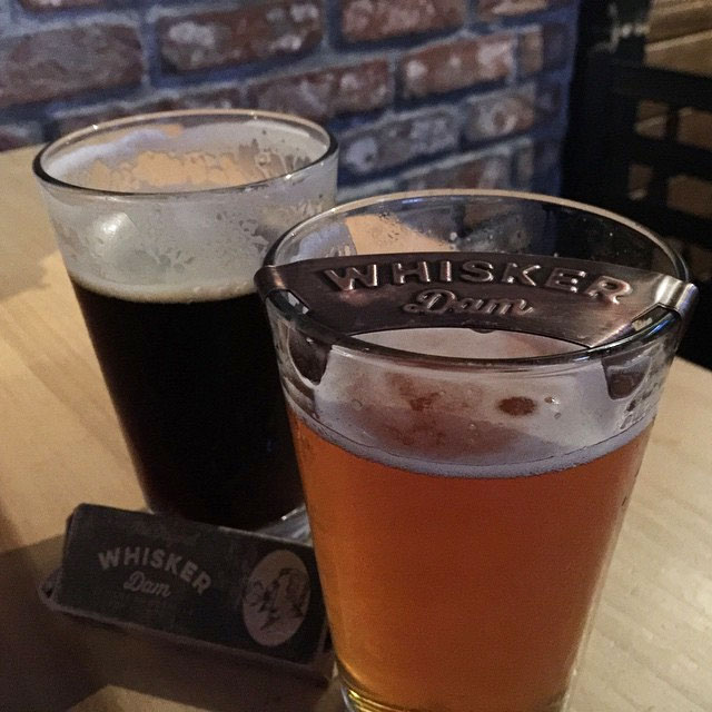  Whisker Dam Keeps Your Mustache Dry While Drinking