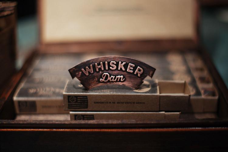  Whisker Dam Keeps Your Mustache Dry While Drinking